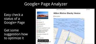 Google Plus Page Analyzer